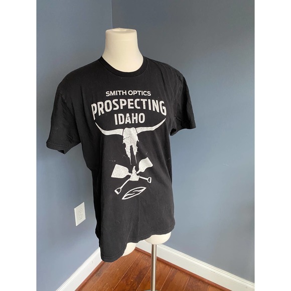 Men's Black indie t shirt, size Medium - Picture 2 of 7